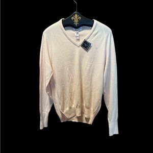 Vintage Christian Dior V-Neck Sweater Pullover NWT NOS